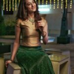 Radhika Narayan Instagram - Brightening it up with a smile!! Wardrobe: @studiorainn_in