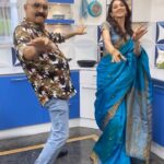 Radhika Narayan Instagram - “Twinkle Twinkle” with @thizizradhika ✨ Wishing #shivajisurathkal2 a big success! Releasing on 14th April 2023 Friday Don’t miss to watch @aanandaaudio @akashsrivatsa @ramesh.aravind.official @vinayakjoshelay @iamsangeethasringeri @meghanagaonkar @anupgowdaproducer #sihikahichandru #radhikanarayan Namma Bengaluru
