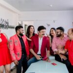 Radhika Narayan Instagram - And thus began the promotional journey of squad #ShivajiSurathkal2 . @shivajisurathkal @ramesh.aravind.official @akashsrivatsa @anupgowdaproducer @meghanagaonkar @iamsangeethasringeri @vinayakjoshelay @kirikpartyraaghu SRV Theater