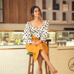 Radhika Narayan Instagram - Spreading joy and dots 😉 Wardrobe: @meeamifashion Stylist : @zoha.kabir Shot by: @mitz.photography Makeup: @shruthiashwath_makeupartist The Scene Bengaluru