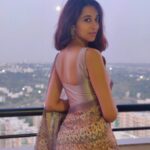 Radhika Narayan Instagram - Shades of her! #sareelove #pranamemoirs
