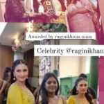 Ragini Khanna Instagram - Celebrity Ragini Khanna mam from sasural genda full....such a lovely person Awarded by big celebrity @raginikhanna Thank you so much ma'am for sweet gesture 😘