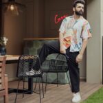 Ram Pothineni Instagram - For #Skanda promotions.. #skandaon28september Styled by - @ashwin_ash1 & @hassankhan_3 Style team - @avinash_kajjam Outfit - @shivanandnarresh Pics - @arifminhaz Footwear - @louboutinworld Glasses - @burberry Shot at - #casarapo