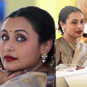 Rani Mukerji Instagram - She’s so beautiful I can’t even 🥰. I love those eyes of her, and that lipstick 🔥😍! What a desi queen!