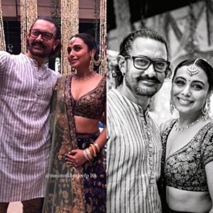 Rani Mukerji Instagram - Happy birthday Aamir Khan! 💘 Love you endlessly, @_aamirkhan kya baat hain! Sorry for posting so late INSTA HAS BEEN DOWN AND I CAN ONLY LOG IN FROM SAFARI NOT FROM THE APP!