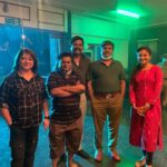 Ranjani Raghavan Instagram - Night curfew ಸಿನಿಮಾ ಶೂಟಿಂಗ್ ನಲ್ಲಿ ನಾವು🌸