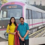Ranjani Raghavan Instagram - ನಮ್ಮ ಎರಡನೇ ಭೇಟಿಯಲ್ಲೇ ಅವರು ಚಿರಪರಿಚಿತರಂತೆ ಆತ್ಮೀಯತೆ ತೋರಿದ್ದು ನನಗೆ ಬಹಳ ಆಶ್ಚರ್ಯ-ಸಂತೋಷವಾಯಿತು. ಕನ್ನಡದ ‘ತುಂಟ ಕವಿ’ ಬಿ.ಆರ್ ಲಕ್ಷ್ಮಣರಾವ್ ಅವರೊಂದಿಗೆ.. 🥰 ಬೈ ದ ವೇ, ನಮ್ಮ ಮೆಟ್ರೋ ರೈಲು ಎಲ್ಲಿ ತಯಾರಾಗುತ್ತೆ ಗೊತ್ತಾ? ಗೂಗಲ್ ಮಾಡಿ ಉತ್ತರ ಹೇಳಿದ್ರೆ ನಿಮ್ ಮೂಗು ಬದನೇಕಾಯಿ ಆಗುತ್ತೆ! 🤪
