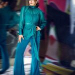 Raveena Tandon Instagram - The Devil and the Deep SeA.. #aquarules Outfit - @labelamoda.in @dewandbloom Earrings - @minerali_store Rings - @misho_designs @azgaofficial @minerali_store Footwear - @eridani.in Styled by @poojagulabani Glam by @sshurakhan Clicked by @rohnpingalay Managed by @reemapandit Mumbai, Maharashtra
