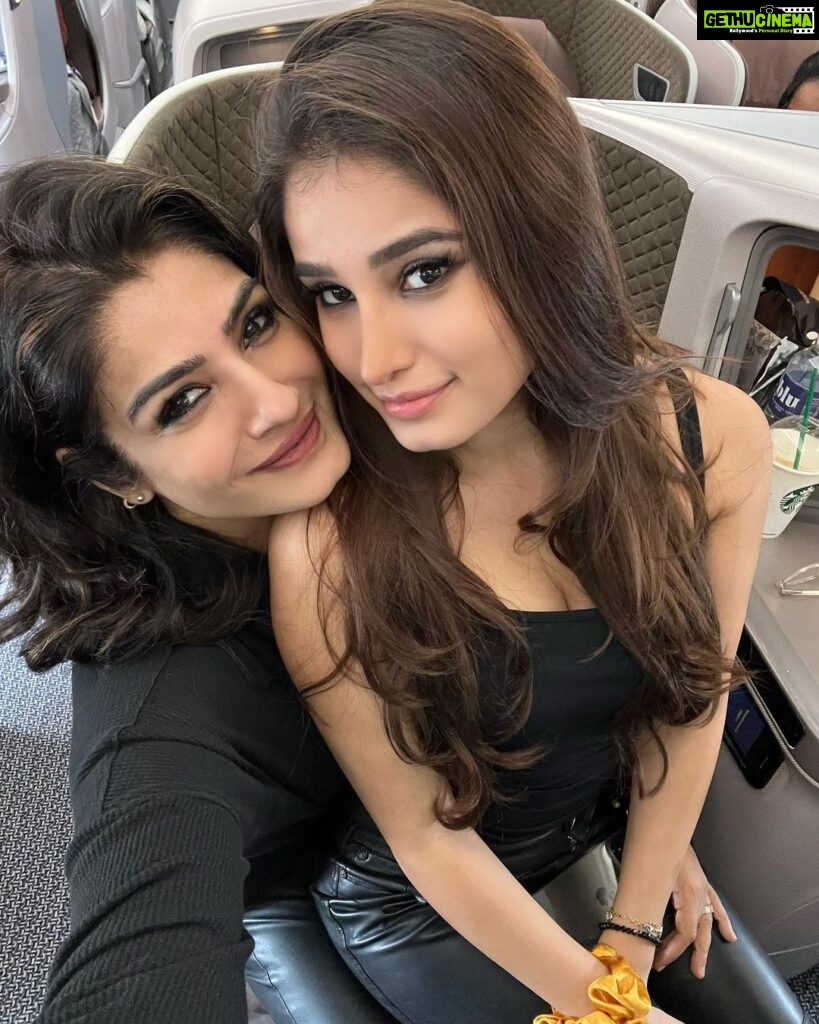 Raveena Tandon Instagram - #offagain another time , another adventure ! #offagain✈️ ♥️ @rashathadani