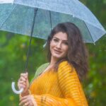 Raveena Tandon Instagram – #repost @bombaytimes @delhi.times 
#tiptipbarsapani☔🎶❤️😘 #RaveenaTandon’s raising the temperature, as she poses #exclusively for us – despite the downpour💛☔️
Outfit- @anjanase_official 
@sonyashaikh 
.
.
.
#raveenatandonfans #raveenatandon #raveenatandonfanclub #raveenatandonverse #raveenatandonfc #tiptipbarsapaani #tiptipbarsapani #tiptip #mumbairains #monsoons #monsoon