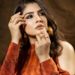 Raveena Tandon Instagram - Brown girl in the ring… 🥊🥊🤦🏽‍♀️ Outfit - @shristichetani.kolkata @ascend.rohank Earrings - @aquamarine_jewellery Rings - @inezeofficial @kushalsfashionjewellery @jizai.in @shopanatina @ascend.rohank Footwear - @monrowshoes @id8mediasolutions Styled by @poojagulabani Glam by @sshurakhan Clicked by @deepak_das_photography Managed by @reemapandit Mumbai, Maharashtra