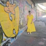 Reenu Mathews Instagram - Remember this nostalgic song??? Meanwhile, roaming in Vienna in this Gorg linen dress @resha_by_rehana_shana . . #viennagram #reelswithreenu #summervibes #summercolors Vienna, Austria