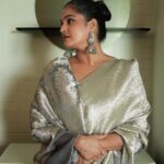 Remya Nambeesan Instagram - 🫶🏼 MU N HAIR @neethu_makeupartist Concept n Styling @stylestoriesbypriyanka Photography @blaze_frnklin Earrings @cherryshdforlife Costume @label_swasti Ernakulam City, Kerala
