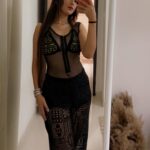 Riya Sharma Instagram - Weekend recap 🔄 #ootn #styledbyme #styledbyriri #rave #technovibes #mirrorselfiesforever Mumbai, Maharashtra