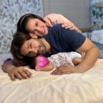 Rochelle Rao Instagram - These last two weeks have been the best and the craziest of our lives. Never knew we could love this little being soooo much! We are amazed at how this love is already making such deep changes in us & making us fall in love with one another even more. Thank you God for this beautiful blessing, hope we can give her the best of ourselves and everything this life has to offer! Happy Two Weeks #babygirl we love you times infinity ♾️ And our dear #instafam we felt all your prayers and blessings through this time & thank you for your continued love and support!❤️ Also wanted to thank a few people & brands that have really been such a help to us: @nozersheriar Thank you Thank you for making our experience the best it could be & and for getting baby and me home safe! @hfhbandra Thank you for taking such good care of us throughout our delivery! Your nursing staff especially were exemplary both in the room & the NICU. @babybless.in Thank you for finding us the perfect helper for our baby! @nuna_india The baby cot has been a life saver for all baby’s time in the sun. @hausandkinderbaby your feeding pillow is my constant companion and your muslins too! @thewobblywalk been living in your maternity wear, so comfy, practical & cute too! @snugkins your nappies were so amazing for our lill princess and kept her comfy and secure … helped her and us get by some rough nights :) @profab_care Muslins, bonnets, napkins, nappies and sleep nest all superb, just the best quality Muslin I have seen! Please Note: These are not paid collaborations, these are the Doctors, Hospitals, Products & People we have chosen for our little one and we are happy to share with expecting parents so they can make the right choices too!