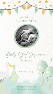 Rochelle Rao Instagram - Praising God for the greatest blessing He could ever grant us, our little girl , Baby Sequeira born on the first of October 2023. 

Thank you guys for all your undying love and support through this amazing journey we love you ❤️ And thanks @vasavi.todi for this cutest edit! 

I prayed for this child, and the Lord has granted me what I asked of him. 1 Samuel 1:27 

#blessed #firstchild #excitedparents #babygirl