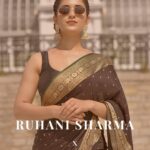 Ruhani Sharma Instagram - This one with jhumka 🙈 . . . . Wearing @singhanias_hyd