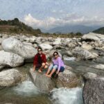 Rukmini Vasanth Instagram - one thing about us, we’ll find a stream wherever we are 🫠✨ Paror, Himachal Pradesh, India