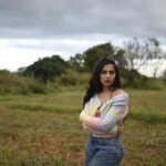 Rukmini Vasanth Instagram - I can’t hold Model Face™️ for too long, swipe to see 🫠 📸: @sab6faces #TheSabsShootTokyoDrift