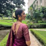 Rukmini Vasanth Instagram - swipe to see why the wind has always been my favourite photoshoot prop 🙈✨