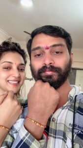Rupali Bhosale Instagram - “ रक्षाबंधनाच्या भरपूर शुभेच्छा ”