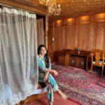 Samiksha Jaiswal Instagram - This beautiful houseboat was such an experience! From detailed interiors of the houseboat to the view of nigeen lake,it was all surreal. I should mention it took them 8 years to build this houseboat with such detailed wood work. Thank you for hosting me and my family MASCOT HOUSEBOAT. You were such a great host! I’ll be coming back!❤️ Outfit: @athenalifestyle.in Styling: @styling.your.soul Brandpr: @socialpinnaclepr #sringar #kashmir #houseboat #mascothouseboat #nigeenlake #travel #instagram