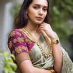 Sanchana Natarajan Instagram - 🍃 Shot by - @arunprasath_photography Wearing- @avantrabytrends Chennai, India