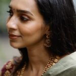 Sanchana Natarajan Instagram - இன்பராகம்🪷 Shot by @arunprasath_photography Wearing @avantrabytrends