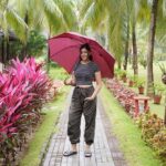 Sapna Vyas Instagram - Look at the beauty of Kerala ☂ @nattikabeachayurvedaresort The Nattika Beach Ayurveda Resort