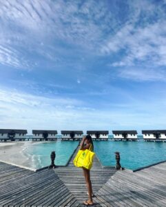 Sara Gurpal Instagram - #SaraKehndi Colours of 🌏 are better than colours of people 🤍
.
.
.
.
Use my code 
RBRSARA40
To book your stay with @reethibeachresort 
Book Dates : 10 July 2023 – 10 Aug 2023
Stay Dates : 10 July 2023 – 20 December 2023