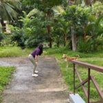 Sastika Rajendran Instagram - Jump panra Sakthivelllllluuu 🐕 #dogsofinstagram #Vacation #Anamalai #Sethumadai #dogsoverpeople #peace #happyplace