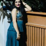 Sastika Rajendran Instagram - I chose a green diwali 🪔 not just clothes wise! #greendiwali #diwali #abouttonight PC : Mine Truly 🌟 Coimbatore, Tamil Nadu