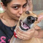 Sastika Rajendran Instagram - If you are lucky, a dog will come into your life, steal your heart and change everything! If you are lucky! 🍀 🐶 #dog #dogsofinstagram #doglover #charlie777 #charliemovie Coimbatore, Tamil Nadu