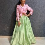 Sastika Rajendran Instagram - Summer flavour 🌸💚 . . . For #JokerPoker Styling: @label_srii 💕