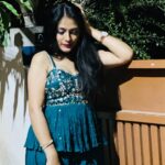 Sastika Rajendran Instagram - I chose a green diwali 🪔 not just clothes wise! #greendiwali #diwali #abouttonight PC : Mine Truly 🌟 Coimbatore, Tamil Nadu