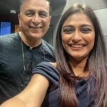 Sastika Rajendran Instagram - Fan-girl today with the fan-boy of yesterday 🥳🥳🥳 #BetterTogether #ipl2023