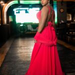 Shalu Shammu Instagram - I jUsT lEvElEd Up…..!!!!💕 Wearing : @aks_le_couturier On Lens : @6framessphotography @jagan_dop06 Dolled Up : @laavie_makeover Jewelry : @gold_copy1486 Location : @lowerdeckclub @parkelanzachennai #shalushamu #shalushamuvlogs #pose #indowestern #styleinspo #livethelittlethings #💕 Lower Deck Club