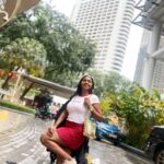 Shalu Shammu Instagram - Madness When I Pose !!! #shalushamu #shalushamuvlogs #malaysia #kualalumpur #red #addiction #poser #streetstyle Vortex Hotel Suites & Residences at KLCC