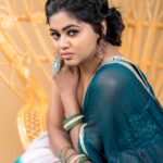 Shalu Shammu Instagram - “The most important thing you’ll ever wear is your attitude.” Shoot Curator & Stylist : @nirmala__fashion_stylist On Lens : @6framessphotography Wearing : @lithas_rentals Jewels : @chennai_jazz Dolled up : @valarmathy692 #shalushamu #shalushamuvlogs #traditional #photography #poser #influencer #actor #attitude