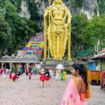 Shalu Shammu Instagram - Blessings From Lord Murugan in Malaysia during the Thaipusam tamil festival time. This place is called Batu Caves which is 10th hill of Lord Murugan 🙏. Very Blessed To Be Here 😇. Spl Tnx to MK, Vijayan Sir & Karumbu Anna for helping me there ♥️. Wearing : @aks_le_couturier #shalushamu #shalushamuvlogs #malaysia #kualalumpur #batucaves #murugan #temple #thaipusam #special #tamilfestival Batu Caves Murugan Temple Malaysia