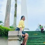 Shalu Shammu Instagram - Candid Me 🤩 PC : @ashifash0 #shalushamu #shalushamuvlogs #malaysia #kualalumpur #travelphotography #candid #metime #explore #world Menara Kuala Lumpur (KL Tower Official)