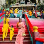 Shalu Shammu Instagram - Blessings From Lord Murugan in Malaysia during the Thaipusam tamil festival time. This place is called Batu Caves which is 10th hill of Lord Murugan 🙏. Very Blessed To Be Here 😇. Spl Tnx to MK, Vijayan Sir & Karumbu Anna for helping me there ♥️. Wearing : @aks_le_couturier #shalushamu #shalushamuvlogs #malaysia #kualalumpur #batucaves #murugan #temple #thaipusam #special #tamilfestival Batu Caves Murugan Temple Malaysia