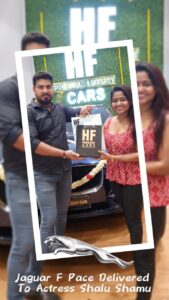 Shalu Shammu Instagram - Don’t Dream, Just Drive It. 😍

I bought Jaguar F Pace 20d AWD Vehicle from @hfcarschennai 🙌
Special Thanks To @mohanbabu0023 

#shalushamu #shalushamuvlogs #hfcars #hfcarschennai #premium #luxurycar #jaguar #fpace #royalblue #dontdream #justdriveit #🐆