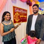 Shalu Shammu Instagram - Congratulations @gold_copy1486 #shalushamu #shalushamuvlogs #goldcopy1486 #inaguration #openingceremony #antique #jewelry