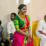 Shalu Shammu Instagram - Traditional Love ♥️ Wearing @aks_le_couturier Dolled Up : @kowshi_mua Jewels : @rahman_jewellery #shalushamu #shalushamuvlogs #tradional #halfsaree #loveyourself #glowup #sareelove #tamilponnu