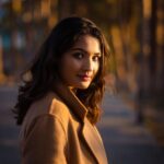 Sharanya Turadi Instagram - Sunset person 🌇