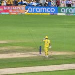 Sharanya Turadi Instagram - First times are always special and this one is super special to me! And the reason is THALA DHONI🔥 Watte mass moment it was to witness the man himself walking in with his bat onto the pitch and smash two sixes😍 Watching the match at the stadium with all the roaring at the Anbuden is truly an unrivaled experience 🦁💛 Match thotutom, but Thalaya paatachu, enakithu pothum 🙈😍 #csk #dhoniforever #thaladhoni