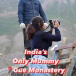 Sharanya Turadi Instagram - 📍Gue Monastery, Spiti Valley, HP, India. #PrimeReels