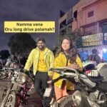 Sharanya Turadi Instagram - To all the kannukutty and Mamakutties 🤣🤣🤣 #aboutlastnight #chennairains #longdrive #riders #lovetoday