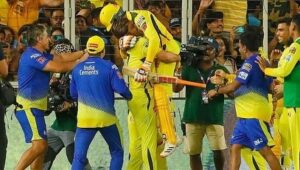 Sharanya Turadi Instagram - Anbu’den’💛🎉

The chance to get to witness this victory after hours n hours of waiting & confusion if the match would happen at all! 
A roller-coaster ride of emotions for us yellow army la ?🥹 
The best part is when Thala announced he's not retiring yet ! 😍